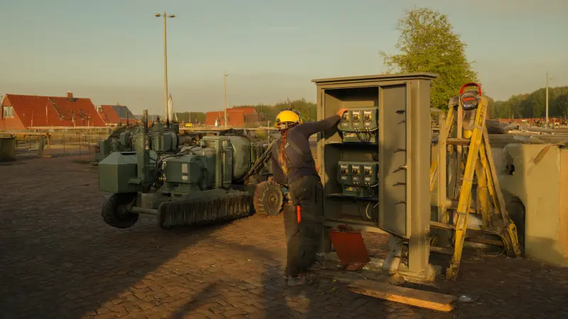 Aggregaat aansluiten bouwplaats: gids voor Flevoland